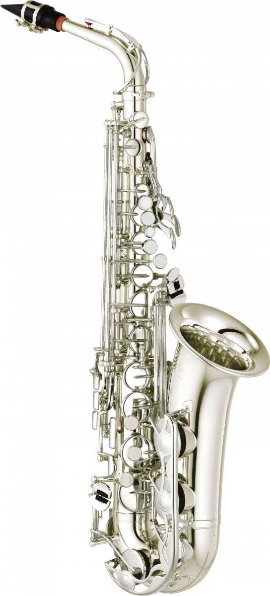 Huur: Yamaha YAS-280 S Altsax verzilverd Nieuw!